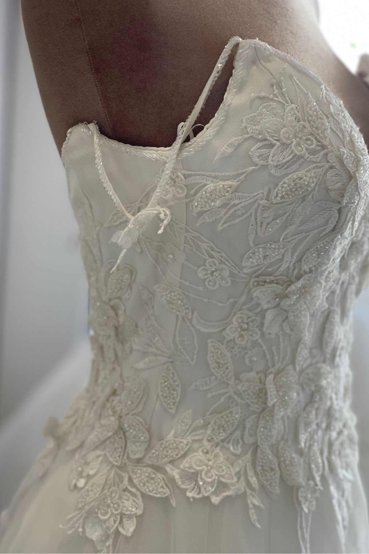 Liquidation robe de mariée bohème