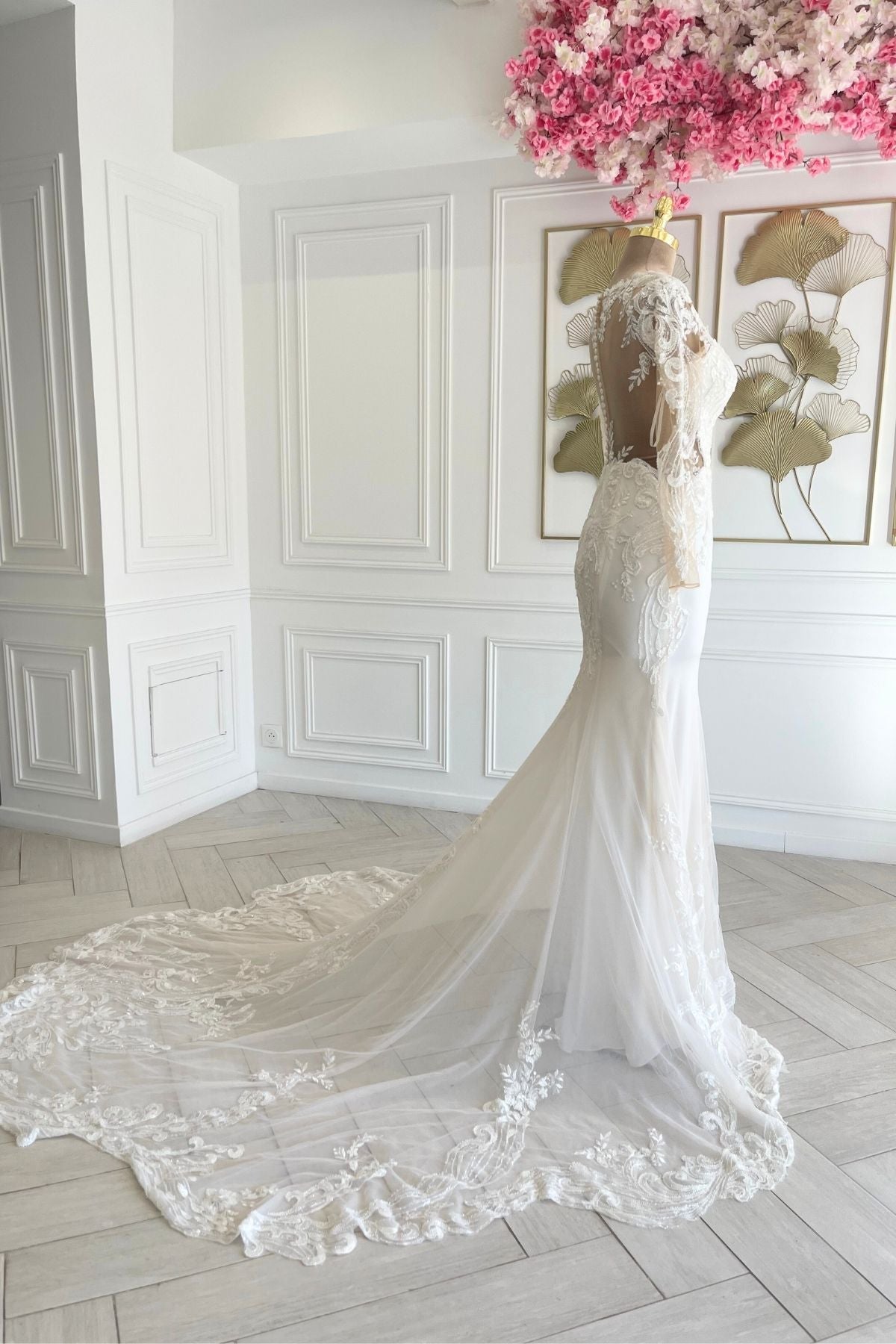 Liquidation robe de mariée sirène