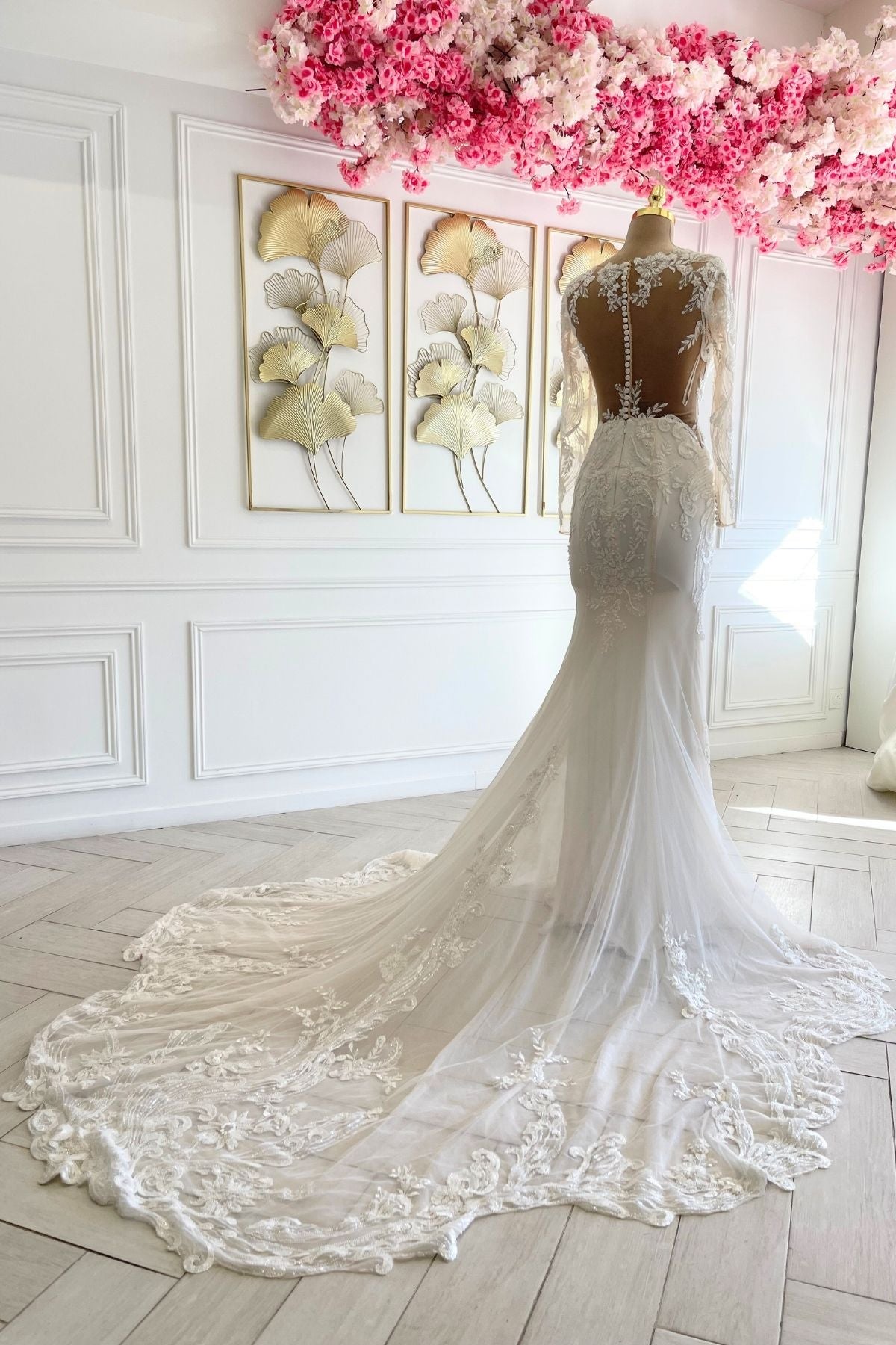 Liquidation robe de mariée sirène