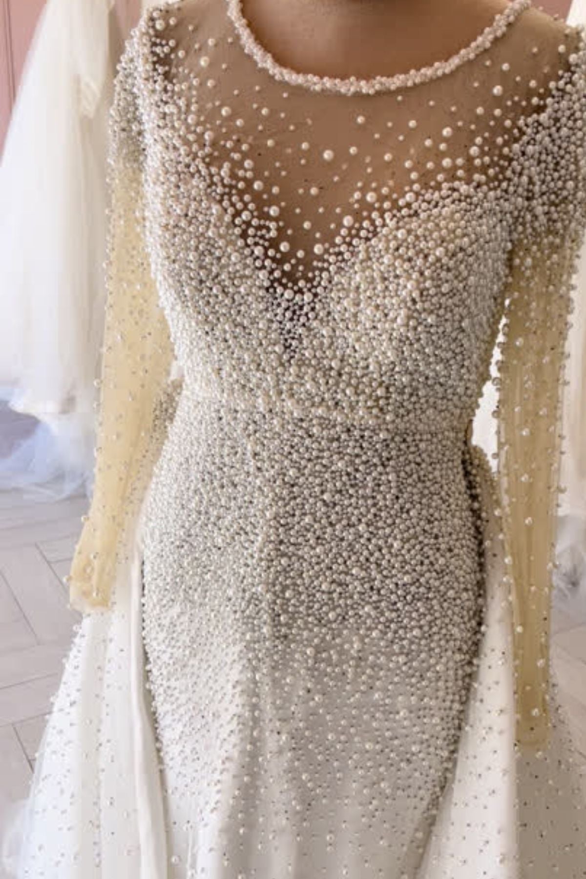 Liquidation robe de mariée sirène