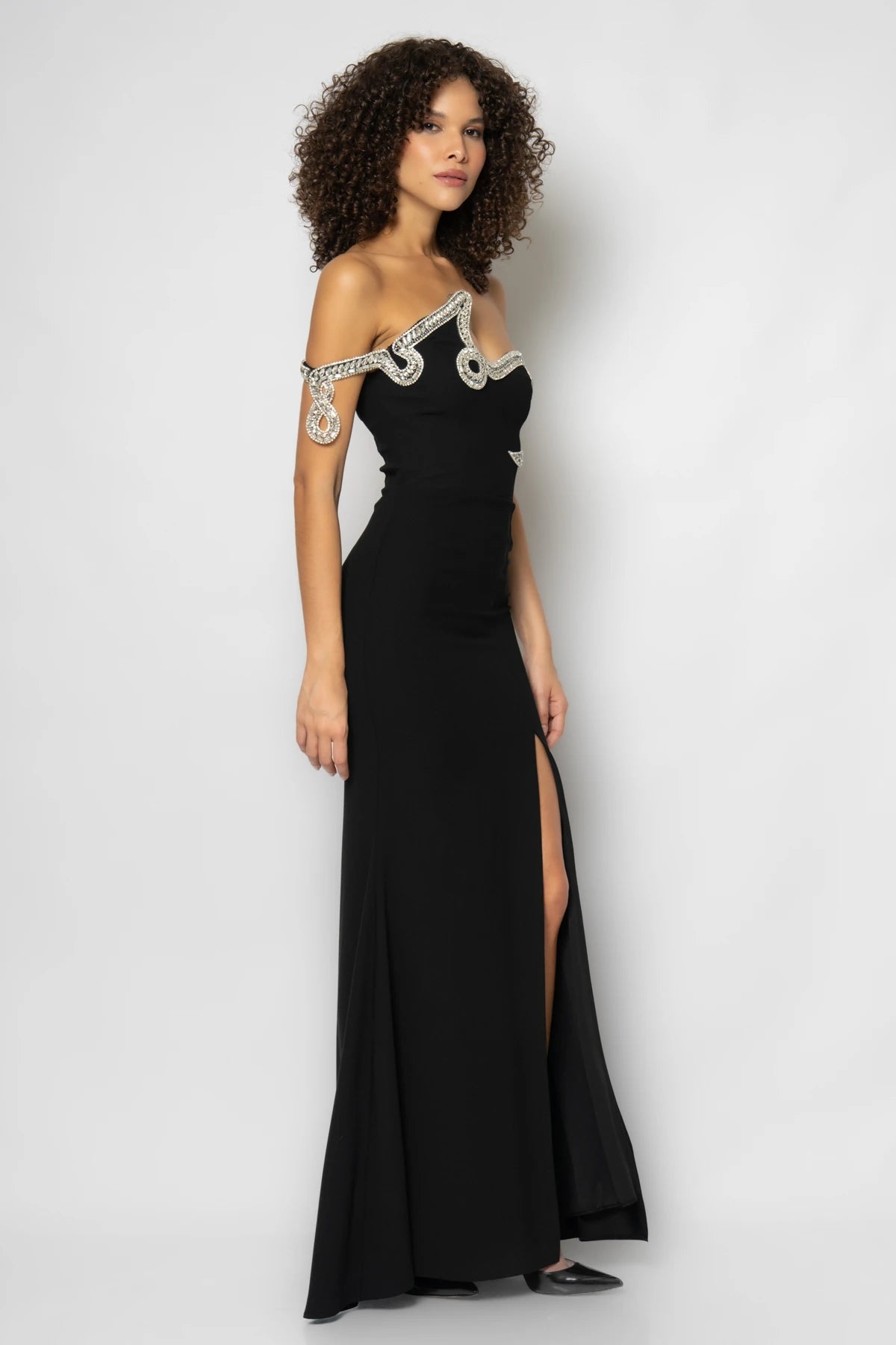Lila robe de soirée