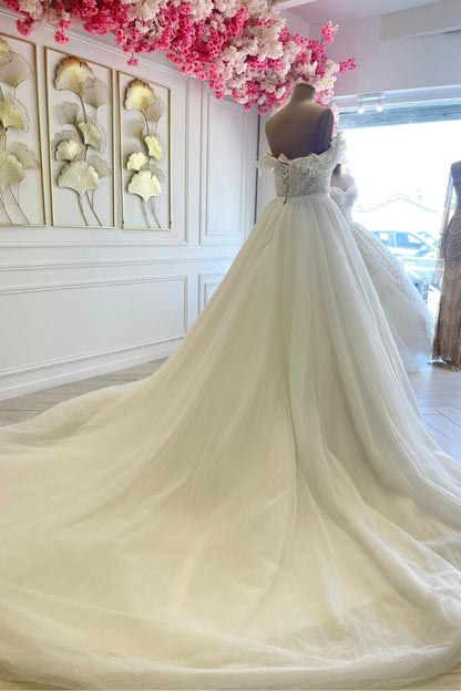 Liquidation robe de mariée sirène 2 en 1