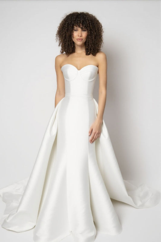 Kate robe de mariée sirène traine detachable