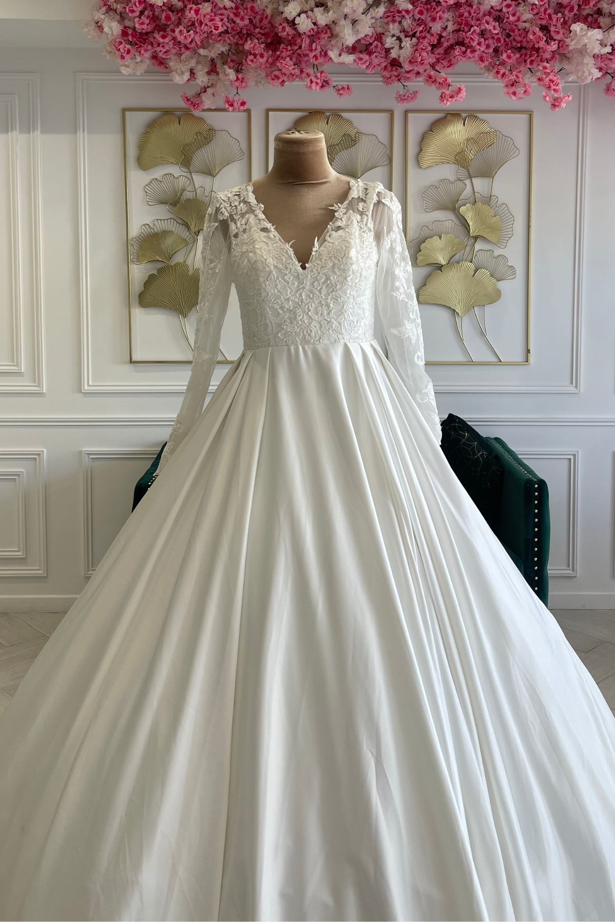 Liquidation robe de mariée en satin