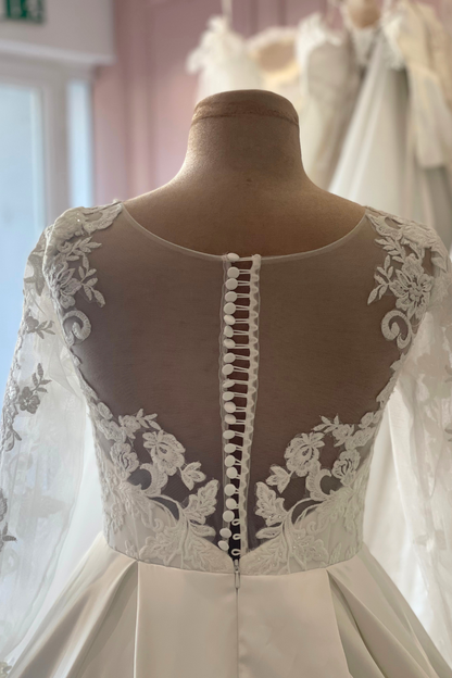 Liquidation robe de mariée en satin