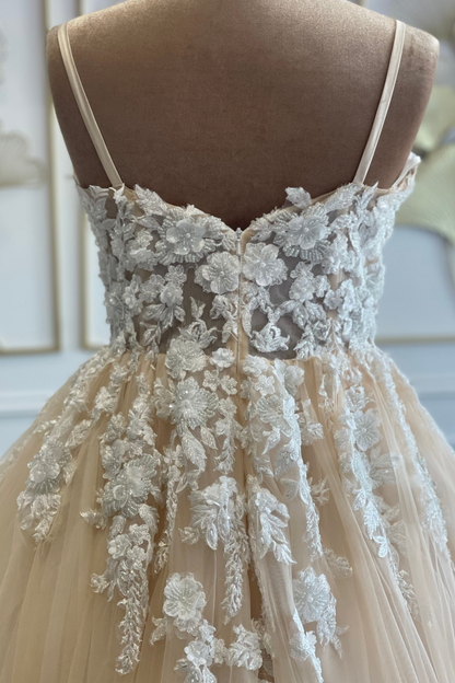 Liquidation robe de mariée bohème