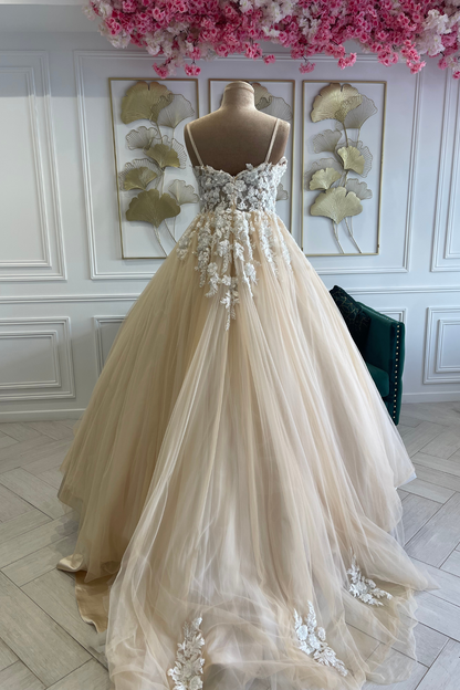 Liquidation robe de mariée bohème