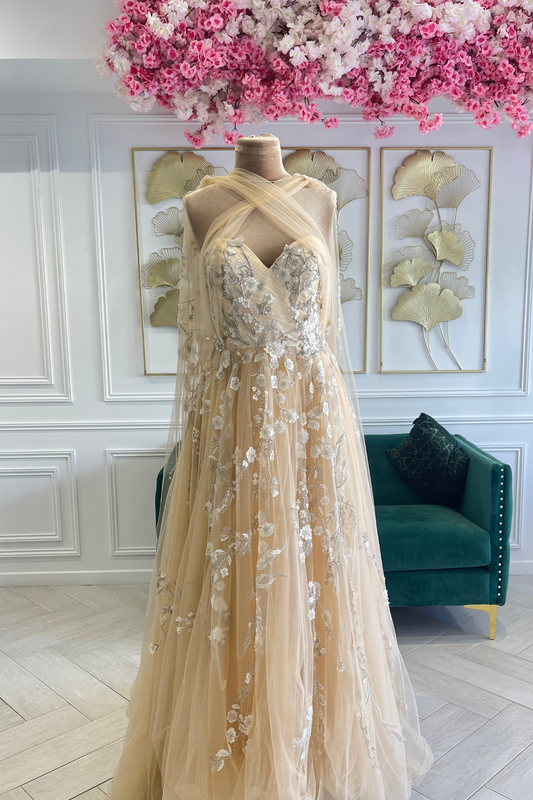 Liquidation robe de mariée, soirée bohème