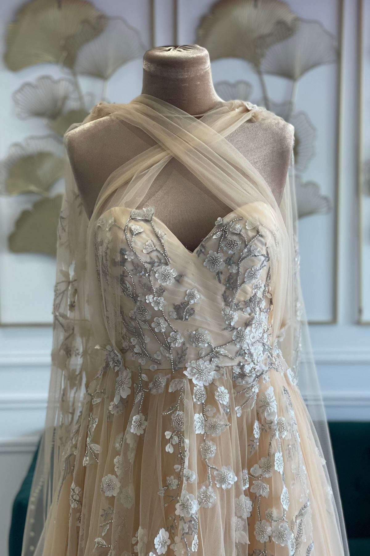 Liquidation robe de mariée, soirée bohème