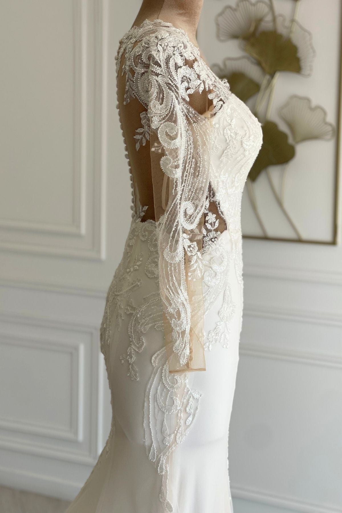 Liquidation robe de mariée sirène