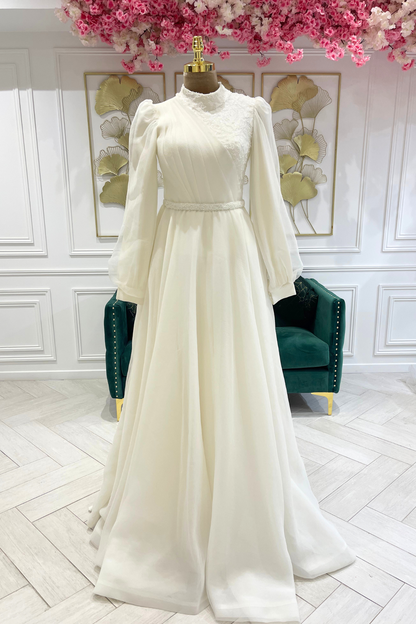 Liquidation robe de mariée bohème