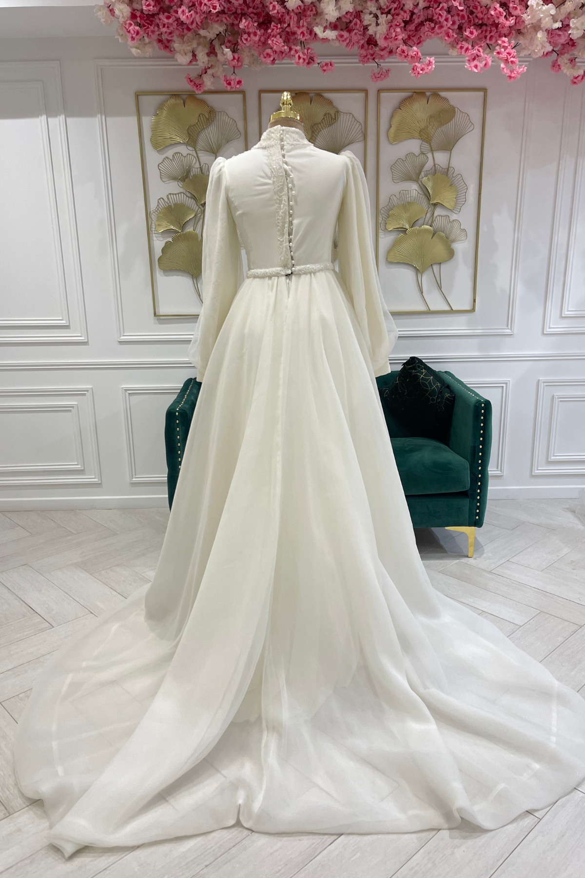 Liquidation robe de mariée bohème