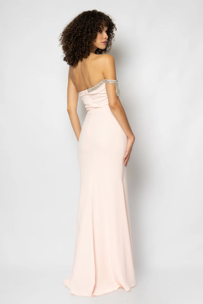 Lila robe de soirée