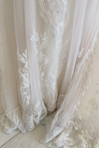 Liquidation robe de mariée sirène